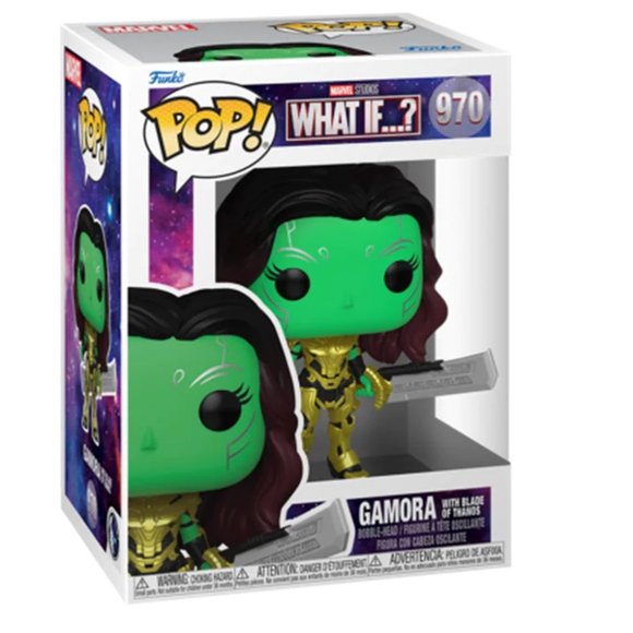 Funko 970 Gamora With Blade Of Thanos Marvel What If Pop! Vinyl - Picture 3 of 3